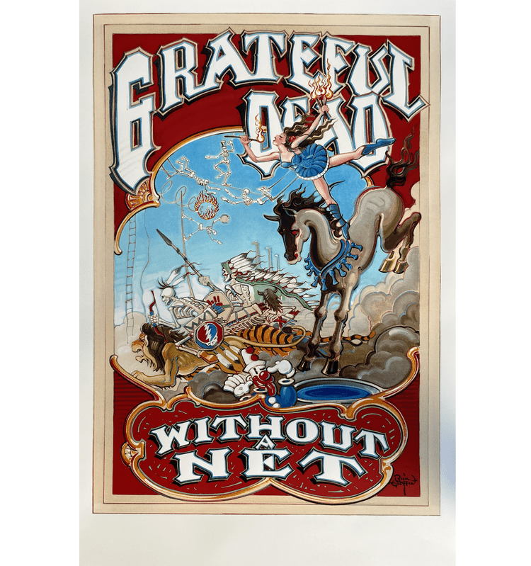 アート・デザイン・音楽 Rick Griffin's Transcendence Rick Griffin. Album cover for the Grateful Dead, Aoxomoxoa